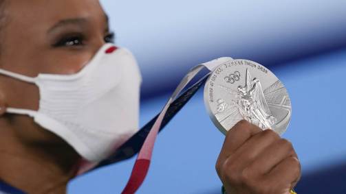 A medalha de prata de Rebeca Andrade foi a sétima do Brasil nas Olimpíadas 2020