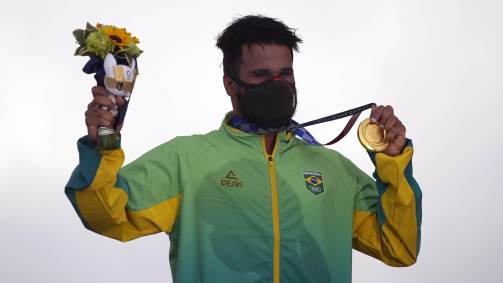 Italo Ferreira conquistou o primeiro ouro do Brasil nas Olimpíadas 2020 npo surfe