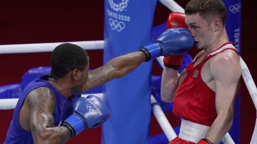 Wanderson de Oliveira venceu bielorrusso e está a uma vitória de garantir medalha no boxe