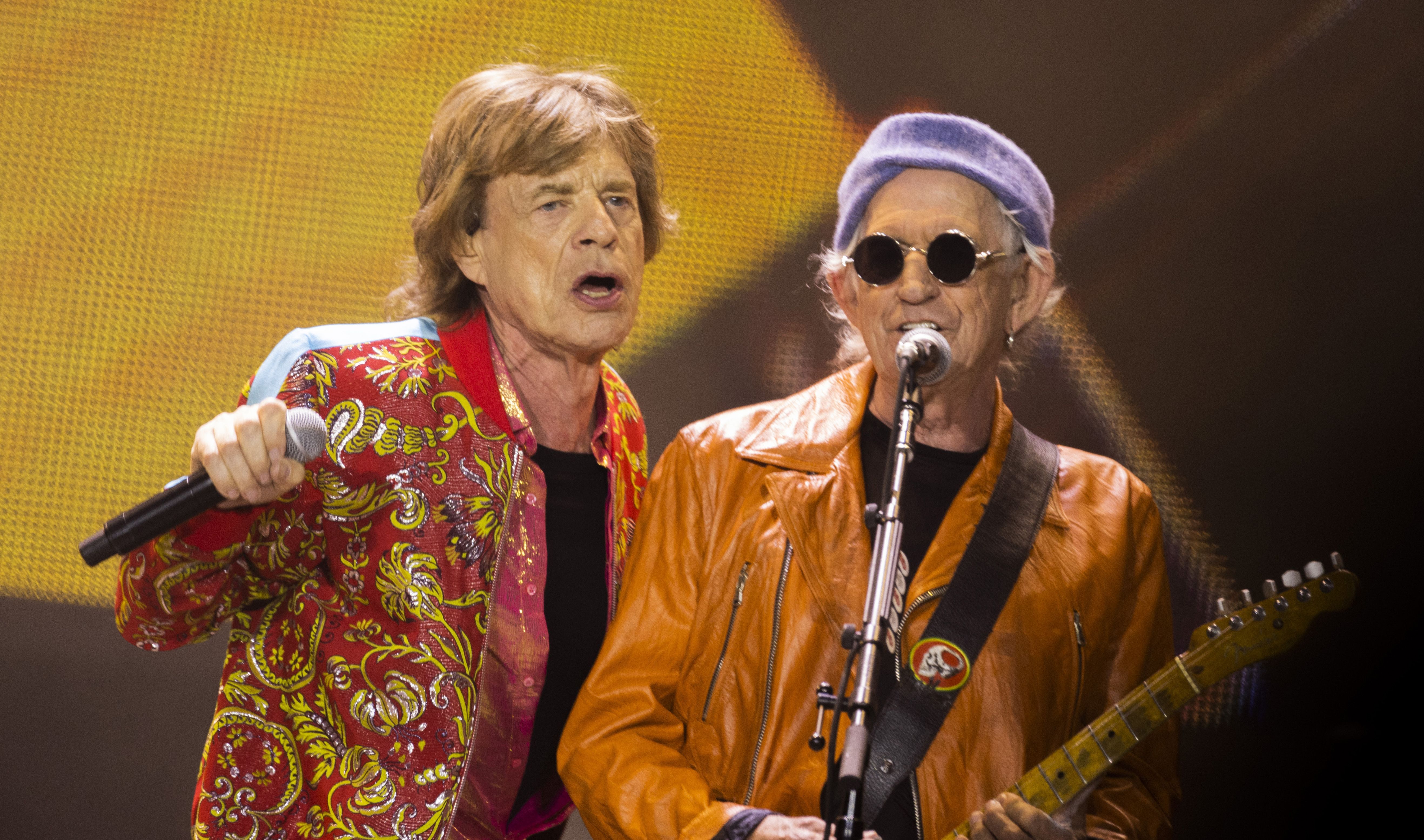 The Rolling Stones Live Show At The Johan Cruijff Arena In Amsterdam