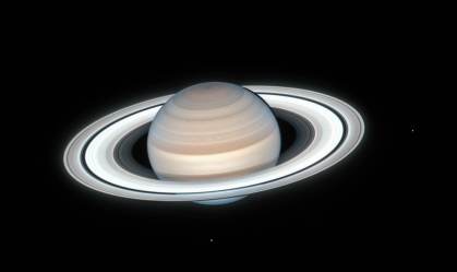 Em oposição ao sol, Saturno poderá ser visto a olho nu na Terra neste sábado (7)