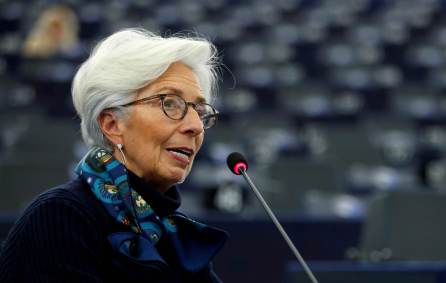 Presidente do BCE, Christine Lagarde