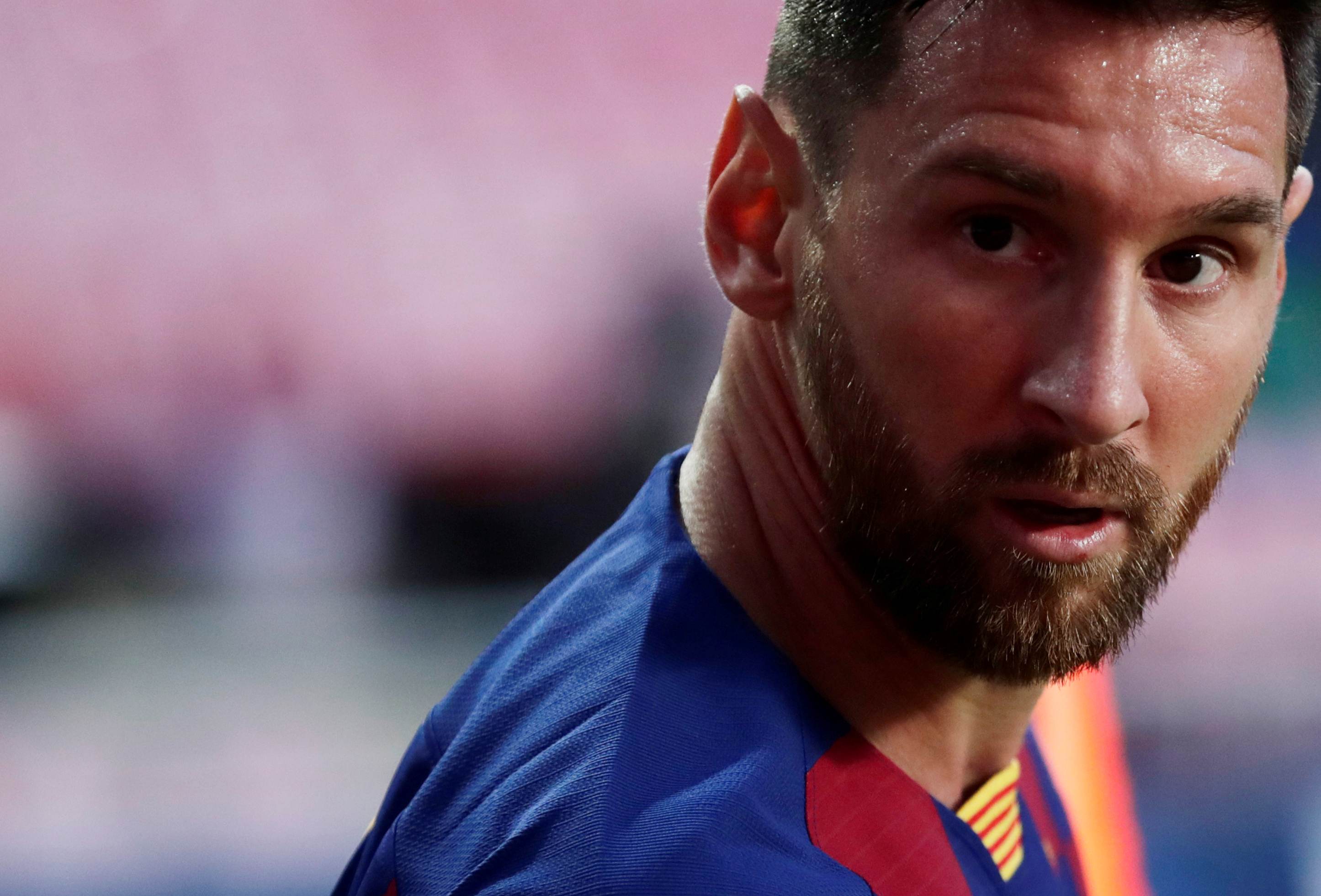 O jogador Lionel Messi