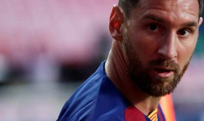 O jogador Lionel Messi