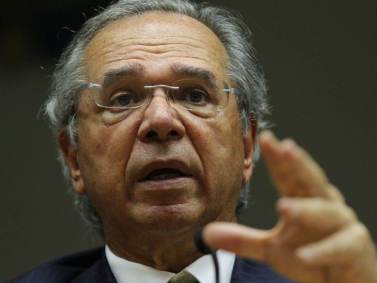 O ministro da Economia, Paulo Guedes