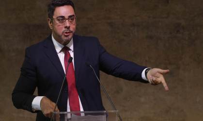 Juiz Marcelo Bretas discursando