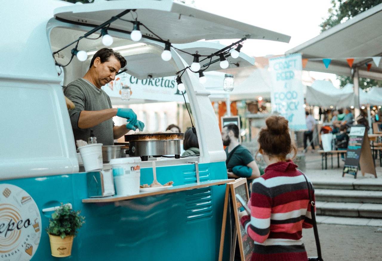 Empreendedor no food truck
