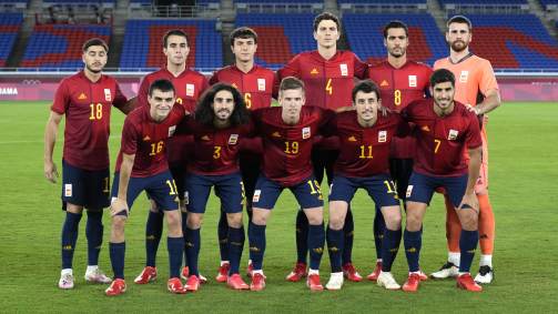 Espanha chegou à final em busca do segundo ouro no futebol – a única vitória foi em 1992, em Barcelona