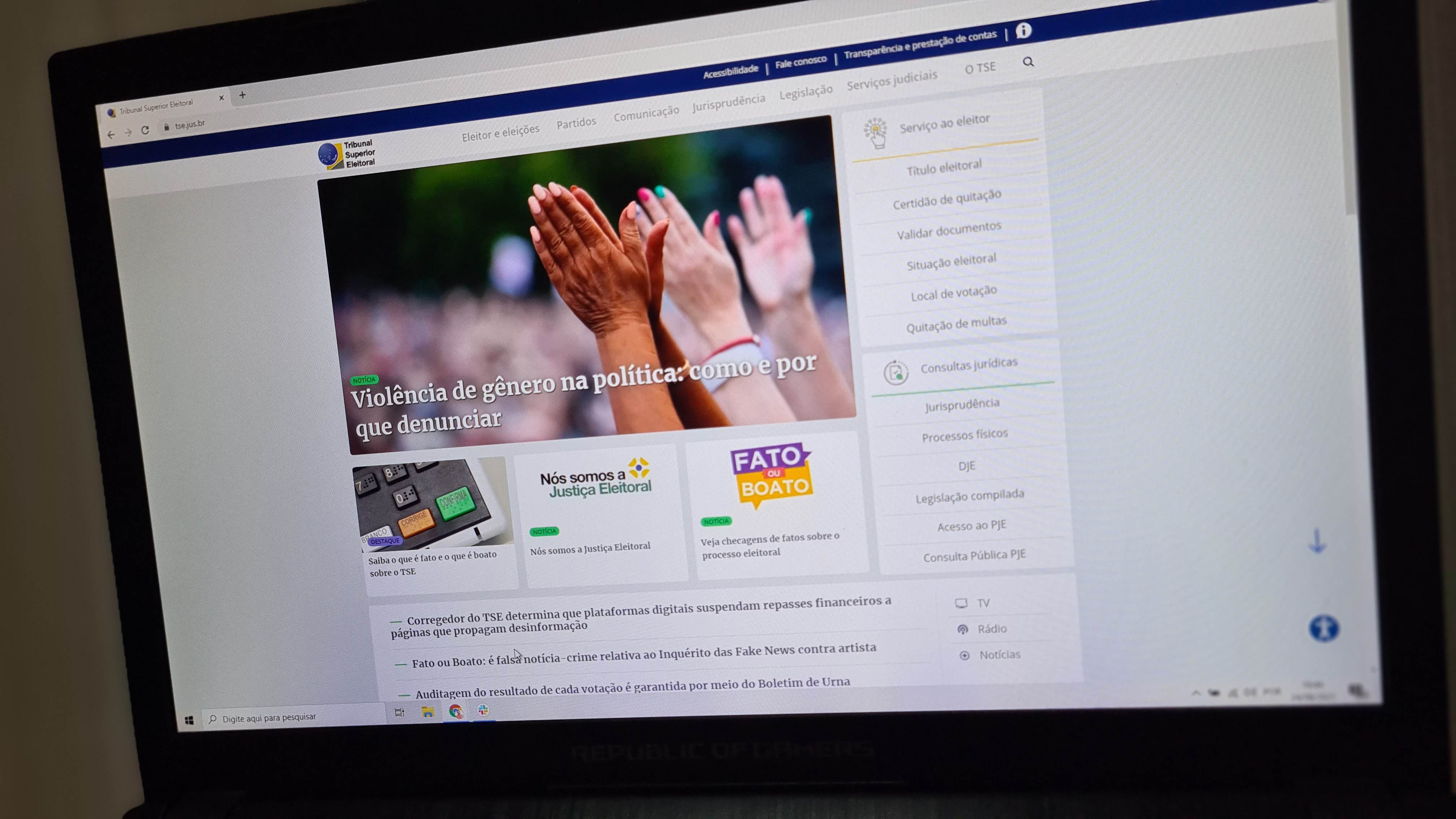 Ação da PF tem como alvo grupo que teria promovido ataque hacker ao site do TSE