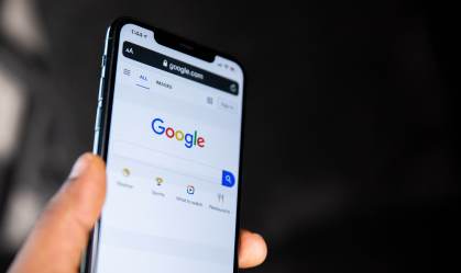 Página de busca no Google