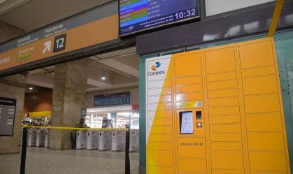 Armário inteligente dos Correios