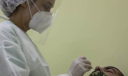 Exame confirmou a presença da nova variante do coronavírus