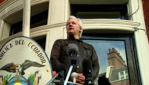 O fundador do WikiLeaks, Julian Assange