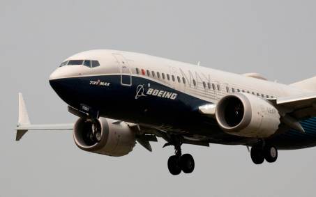 Avião 737 MAX da Boeing 