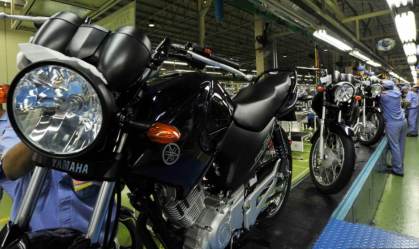 Produção de motocicletas ultrapassa 1 milhão de unidades em 2021