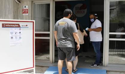 Candidatos participam da primeira aplicação do Enem digital