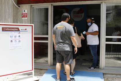 Candidatos participam da primeira aplicação do Enem digital