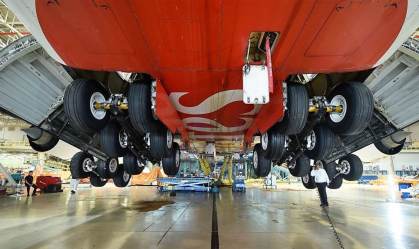 Trens de pouso do Airbus A380