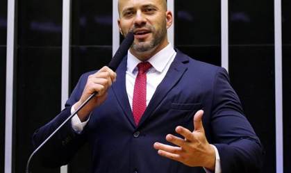 O deputado federal Daniel Silveira