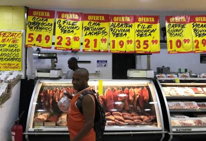 Preços de alimentos em supermercado no Rio de Janeiro (RJ)