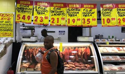 Preços de alimentos em supermercado no Rio de Janeiro (RJ)