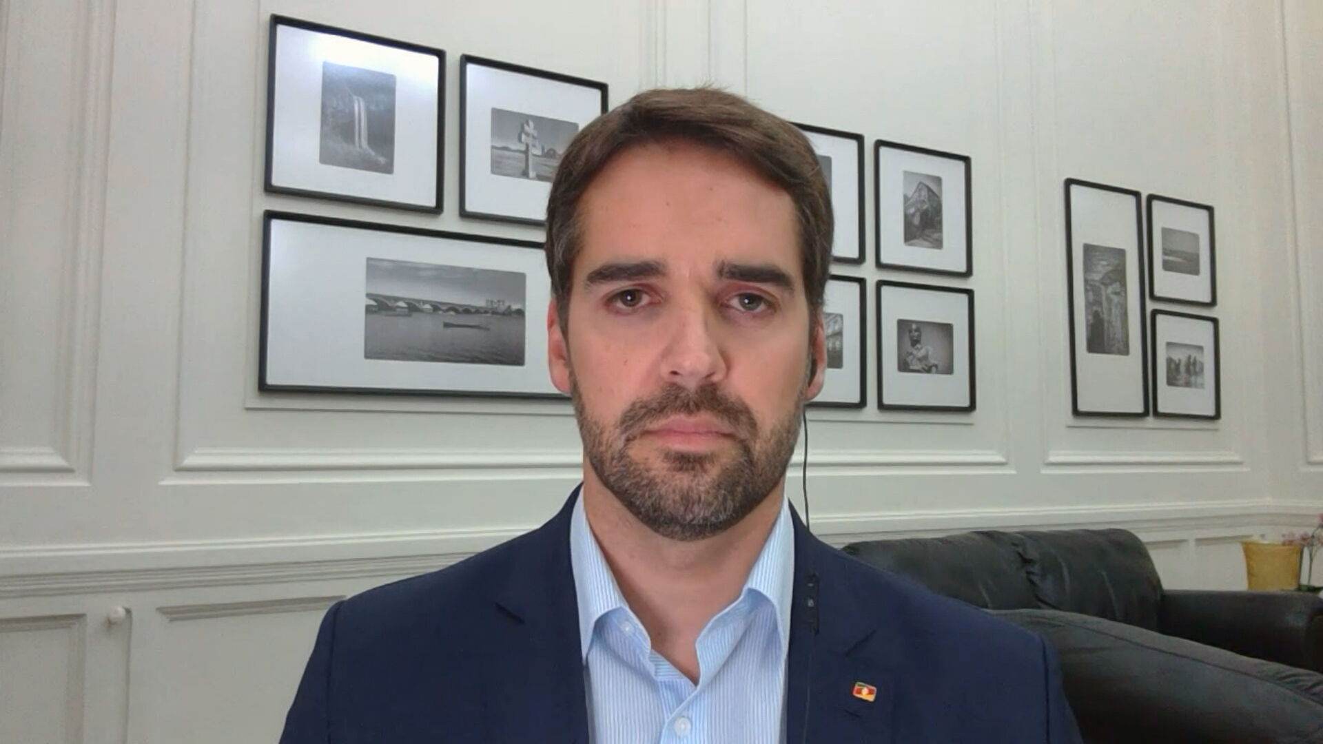 O governador do Rio Grande do Sul, Eduardo Leite (PSDB) (16.mar.2021) O governador do Rio Grande do Sul, Eduardo Leite (PSDB) (16.mar.2021)