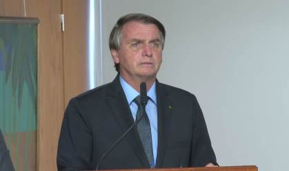 Presidente Jair Bolsonaro (sem partido) durante evento do novo Fundeb (22.mar.20