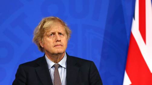 O primeiro-ministro do Reino Unido, Boris Johnson