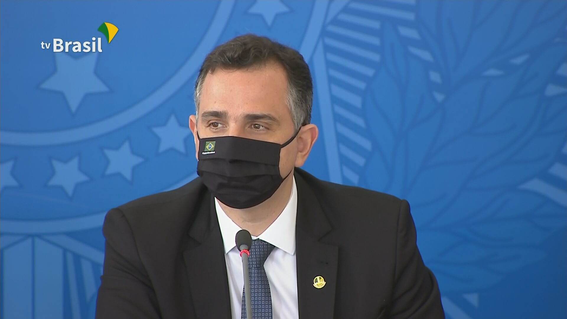 presidente do Senado, Rodrigo Pacheco (DEM-MG)