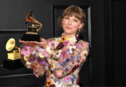 Taylor Swift venceu o prêmio de Disco do Ano no 63º Grammy Awards