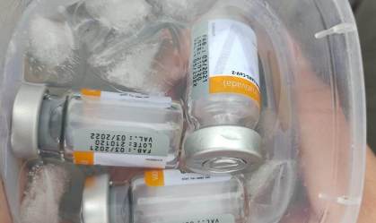 Doses da coronavac recuperadas após furto