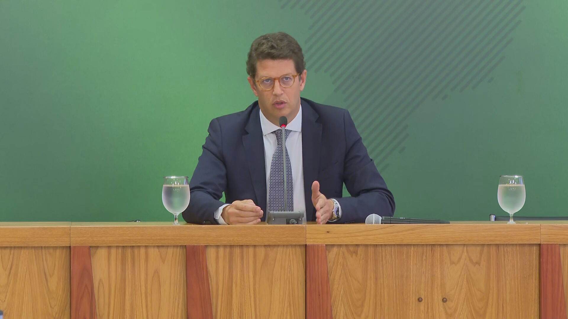 O ministro do Meio Ambiente, Ricardo Salles O ministro do Meio Ambiente, Ricardo Salles