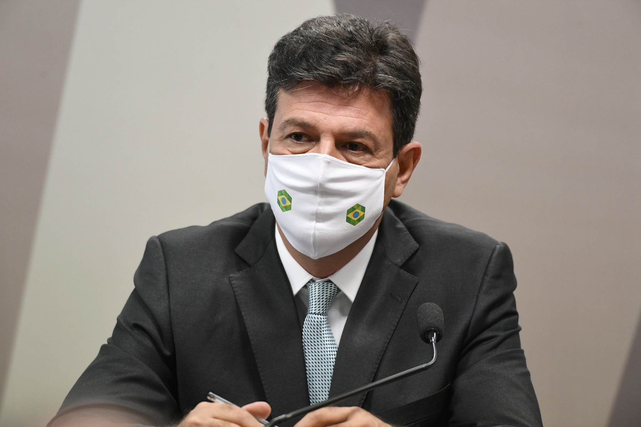 Luiz Henrique Mandetta, ex-ministro da Saúde, em depoimento na CPI da Pandemia Luiz Henrique Mandetta, ex-ministro da Saúde, em depoimento na CPI da Pandemia