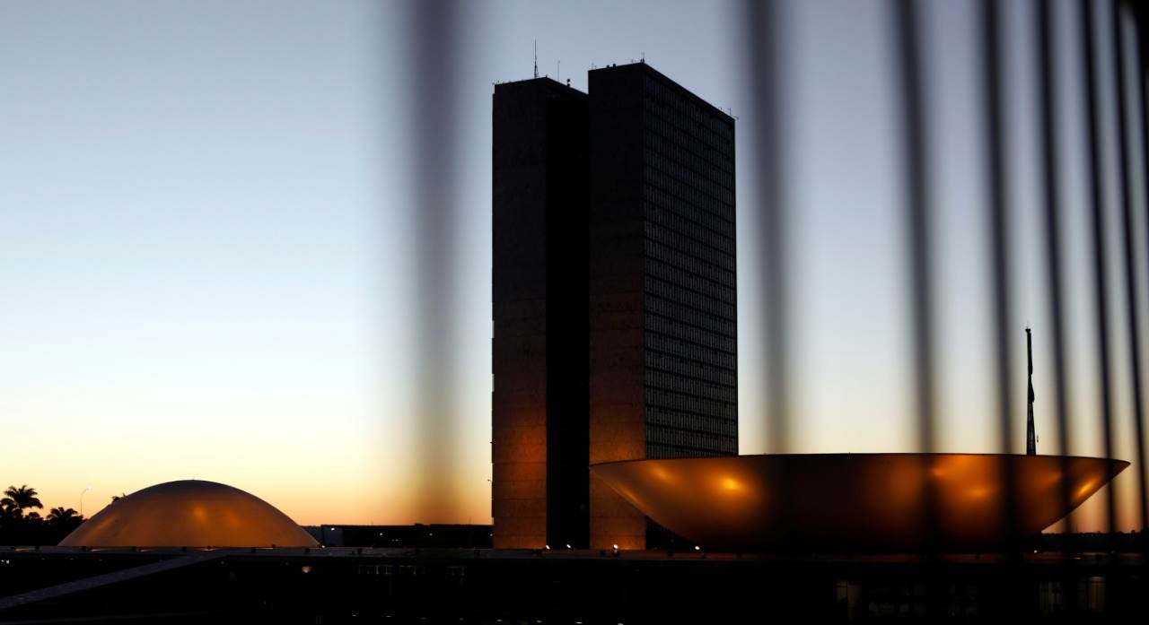 Vista do prédio do Congresso Nacional em Brasília 25/05/2017 Vista do prédio do Congresso Nacional em Brasília 25/05/2017