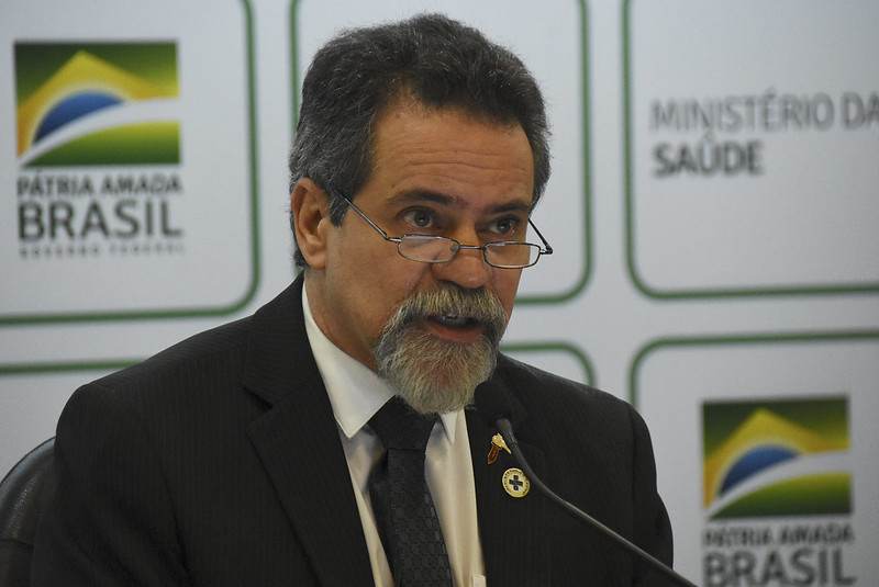 Pronunciamento do secretário-executivo do Ministério da Saúde, Élcio Franco Pronunciamento do secretário-executivo do Ministério da Saúde, Élcio Franco
