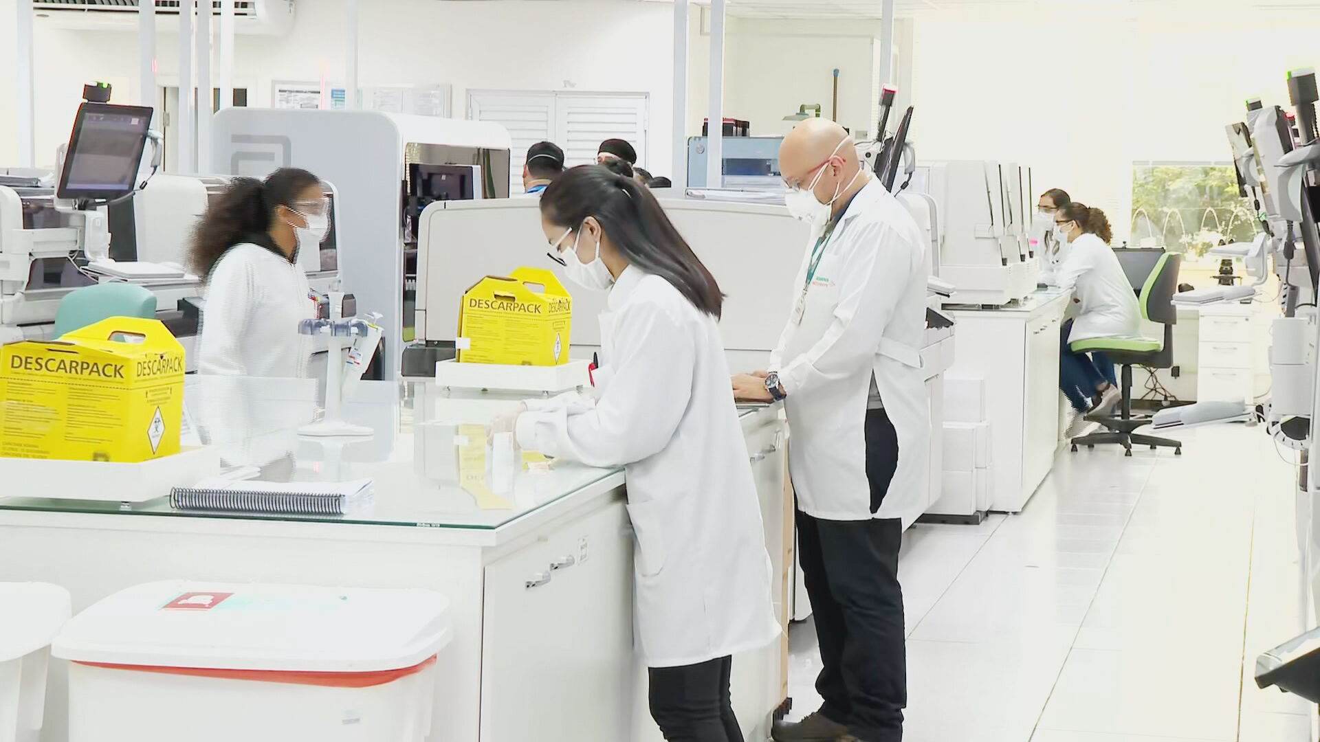 Testes de laboratório identificam pacientes com variantes da Covid-19 (29.Mai.21 Testes de laboratório identificam pacientes com variantes da Covid-19 (29.Mai.21
