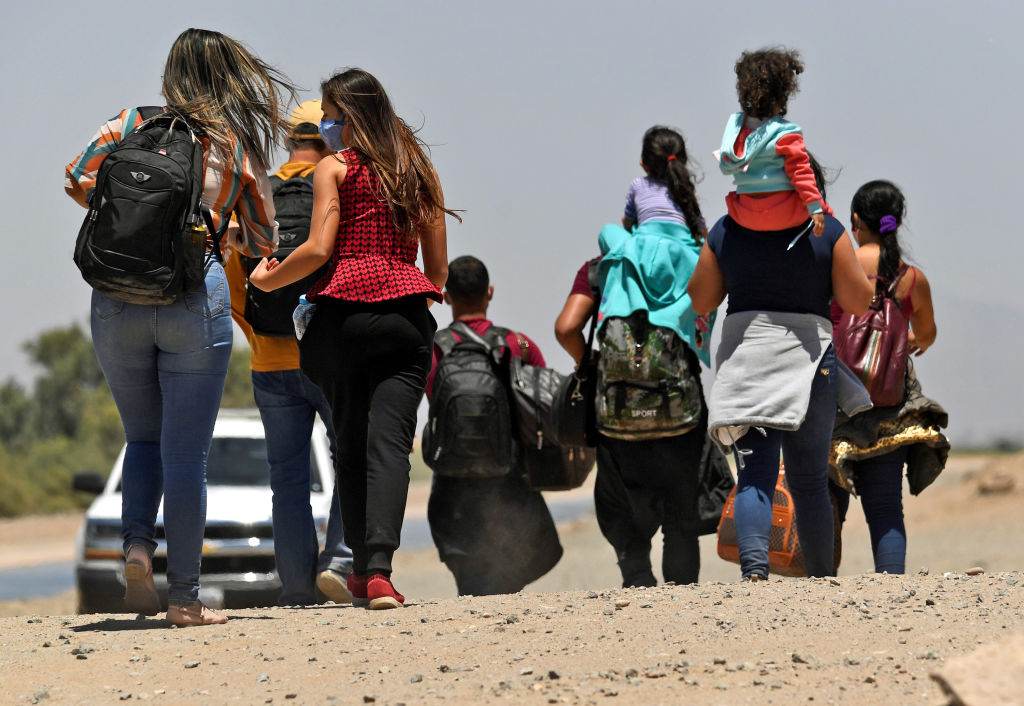 Migração na fronteira dos EUA com México Migração na fronteira dos EUA com México