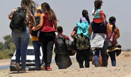Migração na fronteira dos EUA com México
