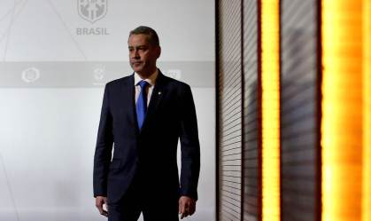 Presidente da CBF, Rogério Caboclo