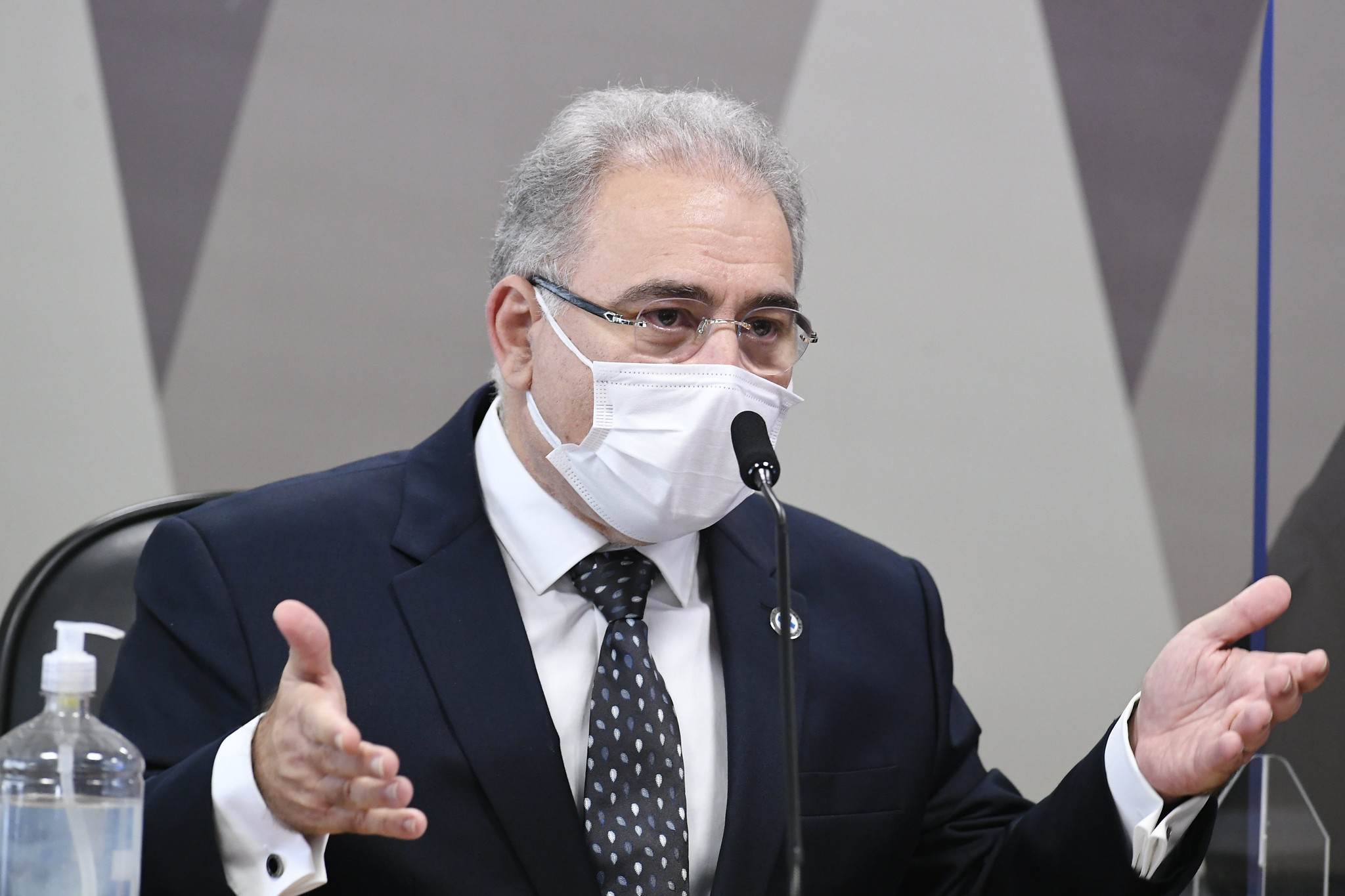 Ministro da Saúde, Marcelo Queiroga, presta segundo depoimento à CPI da Pandemia