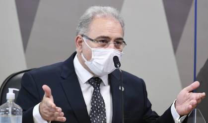 Ministro da Saúde, Marcelo Queiroga, presta segundo depoimento à CPI da Pandemia