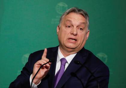 O premiê da Hungria, Viktor Orbán