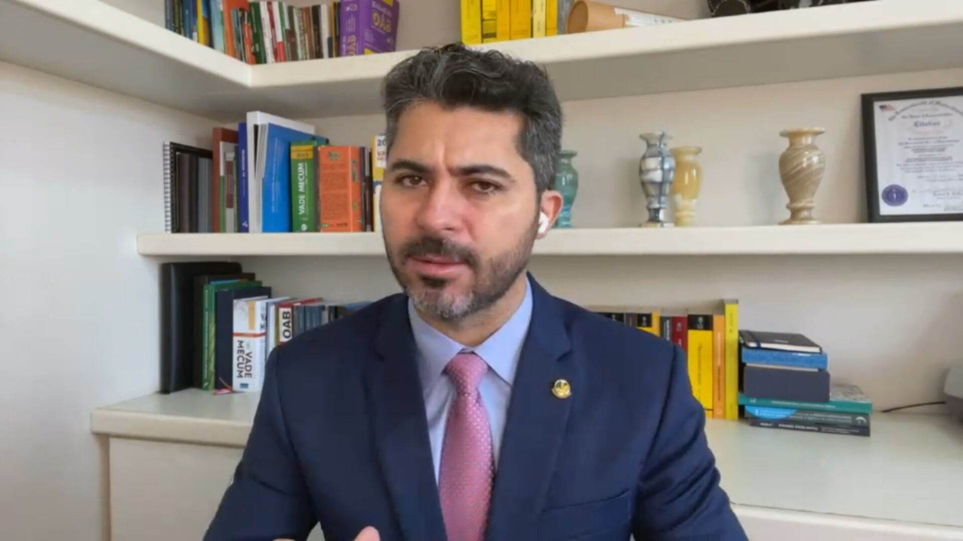 Senador Marcos Rogério (DEM-RO), titular da CPI da Pandemia Senador Marcos Rogério (DEM-RO), titular da CPI da Pandemia