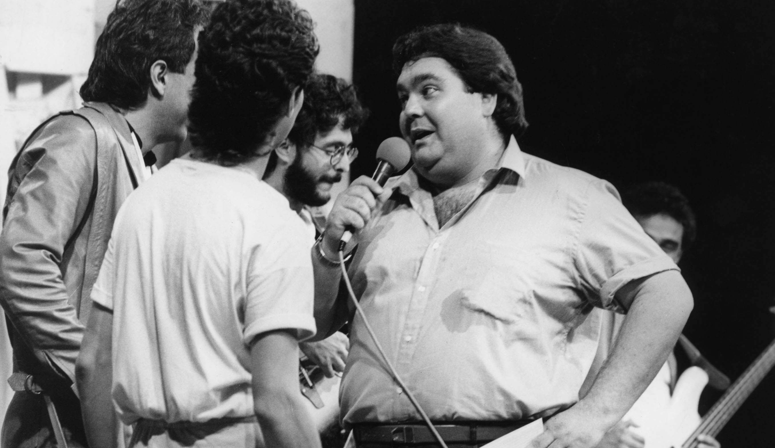 Fausto Silva apresenta o 'Perdidos na Noite', em 1985 Fausto Silva apresenta o 'Perdidos na Noite', em 1985