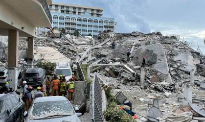 Desabamento na Flórida pode levar meses para ser esclarecido, diz especialista