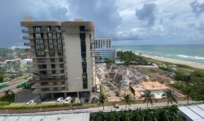 Número de mortos em desabamento em Miami sobe para 5; 156 estão desaparecidos