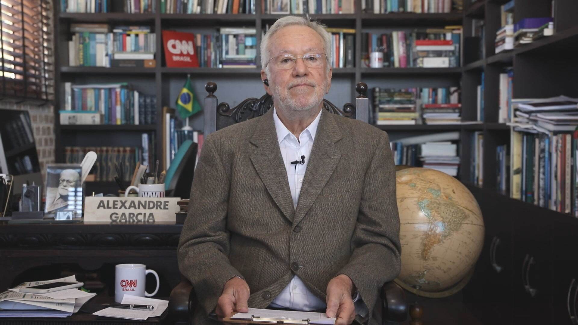 Alexandre Garcia no quadro Liberdade de Opinião