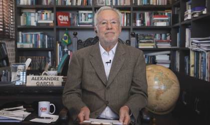Alexandre Garcia no quadro Liberdade de Opinião