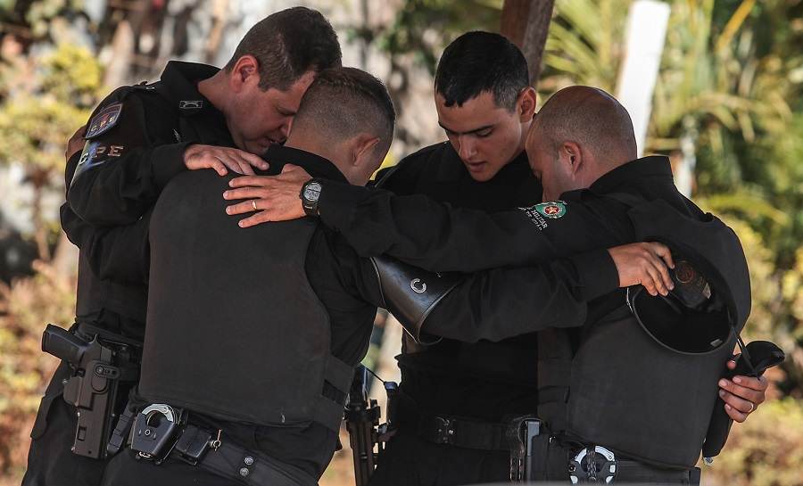 Policiais que trabalharam nas buscas por Lázaro Barbosa