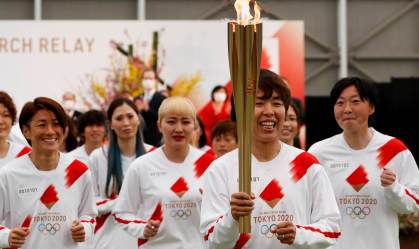 Tóquio desviará parte do revezamento da tocha olímpica de vias públicas
